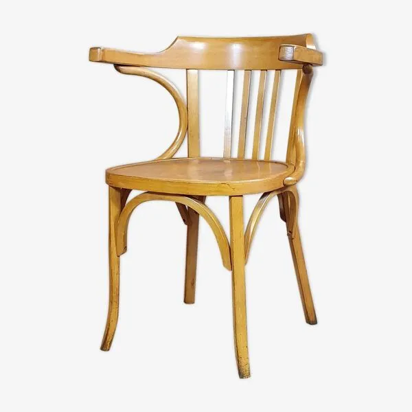 Illustration numéro 3 du produit Fauteuil bureau instituteur Baumann n°21 Années 50