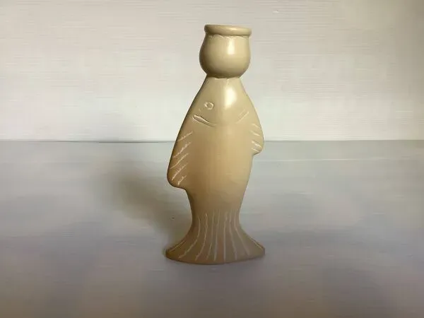 Illustration numéro 3 du produit Bougeoir poisson en pierre à savon