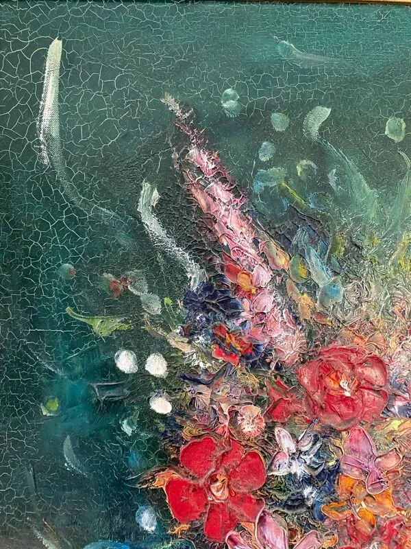 Illustration numéro 3 du produit Nature morte signée Emile Gérard