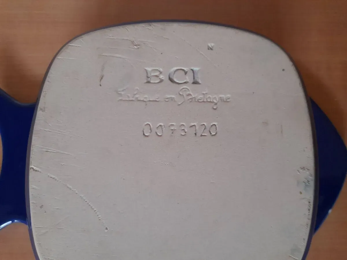 Illustration numéro 3 du produit Plat de cuisson poisson céramique - BCI Bretagne Céramique Industrie