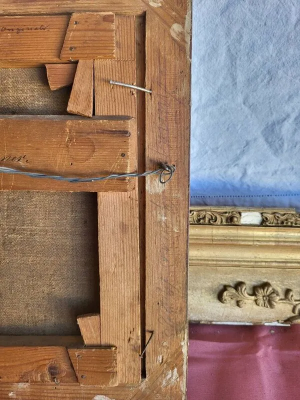 Illustration numéro 3 du produit Portrait de vieil homme barbu - École du XIXe -