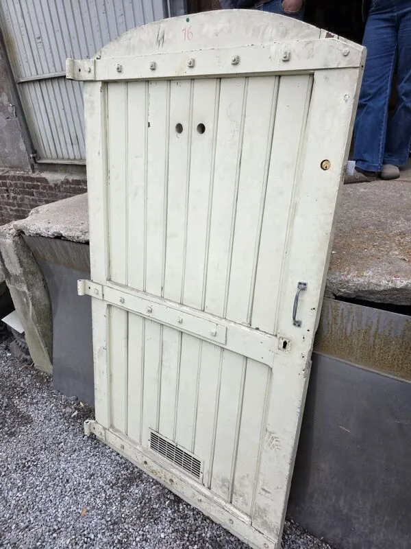 Illustration numéro 3 du produit Porte en chêne massif du XIXè