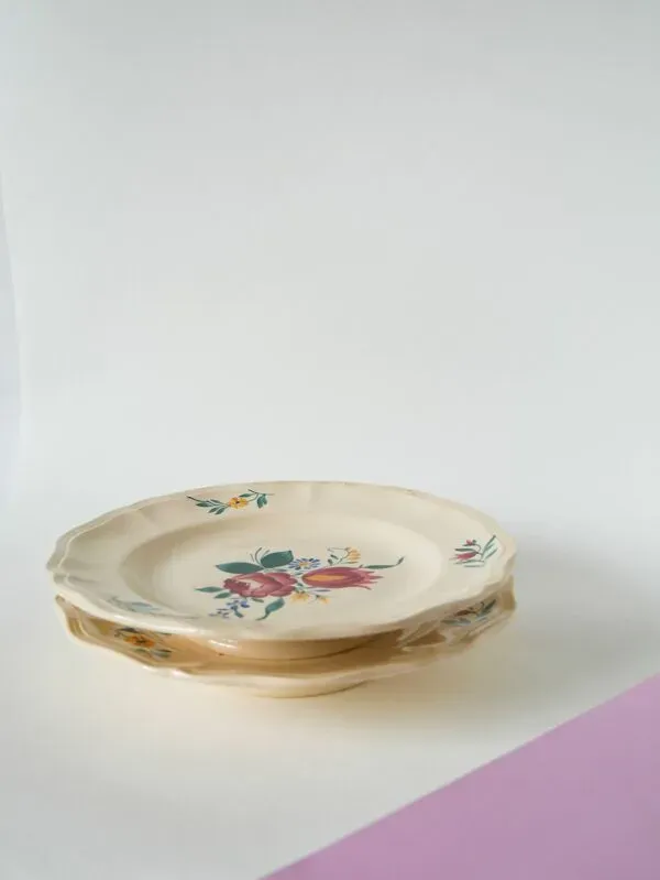 Illustration numéro 3 du produit Paire de compotiers Digoin Sarreguemines modèle ''Yann'', 1940