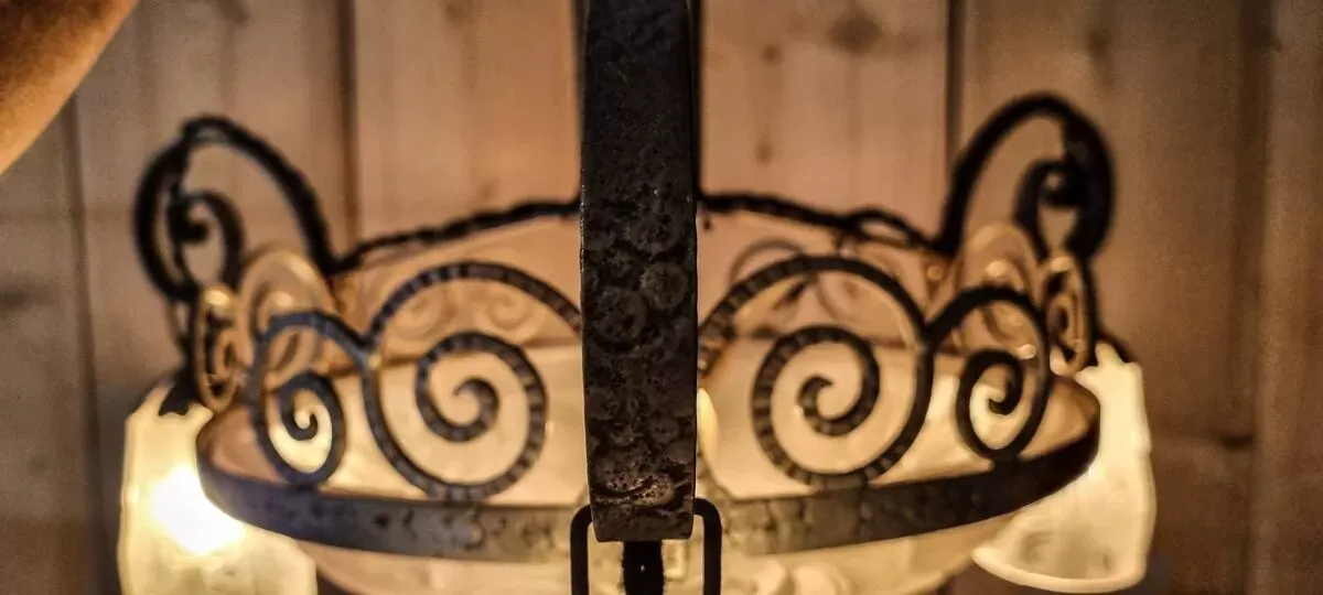 Illustration numéro 3 du produit Lustre Primaflore Art Déco