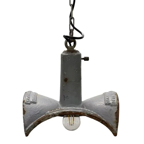 Illustration numéro 3 du produit Suspension miroir vintage industrielle par Esla