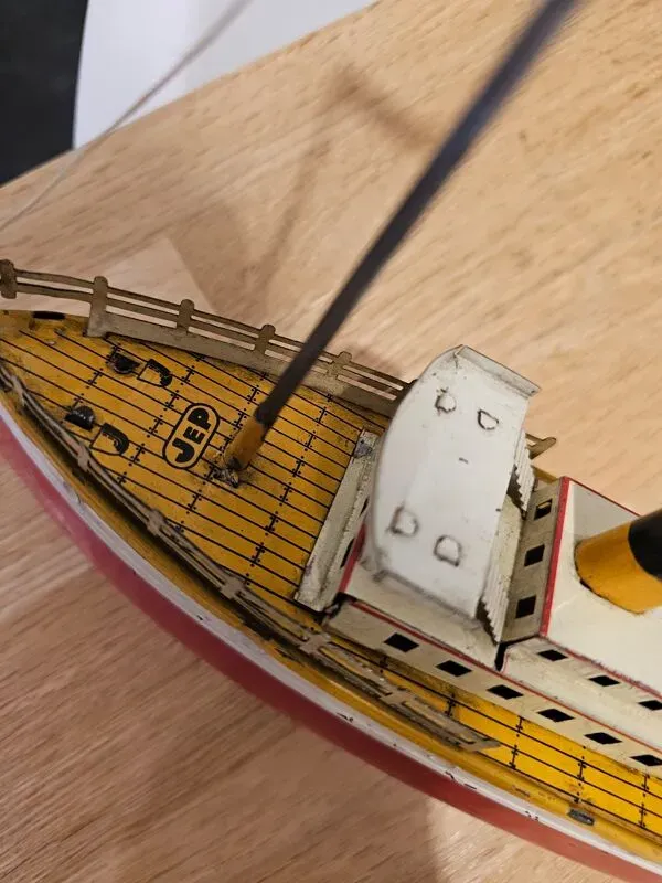 Illustration numéro 3 du produit Paquebot Jep Tôle Lithographiée