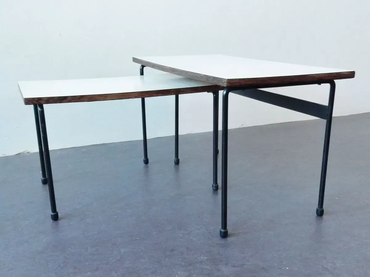 Illustration numéro 3 du produit Tables gigognes Twello vintage par Martin Visser pour 't Spectrum