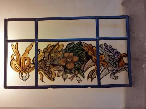 Illustration numéro 3 du produit Vitrail contemporain