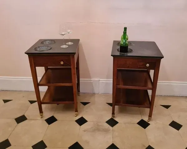 Illustration numéro 3 du produit Paire de rafraichissoirs époque Louis XVI , vers 1785