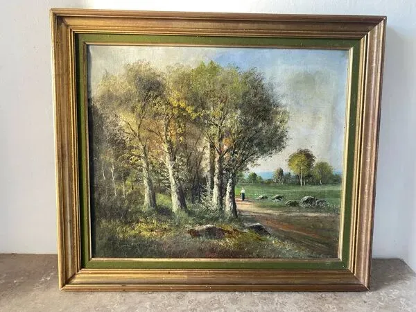 Illustration numéro 3 du produit Paysage fin XIXE début XXÈME siècle