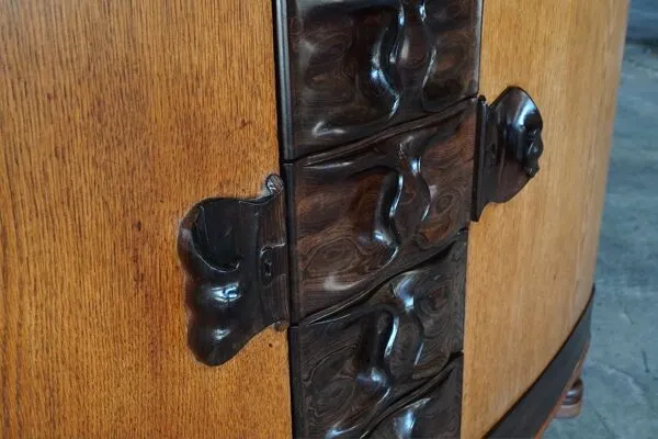 Illustration numéro 3 du produit Cabinet de l'École d'Amsterdam par Willem Rädecker, Pays-Bas, années 1920