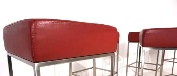 Illustration numéro 3 du produit Ensemble de 6 tabourets de bar De Sede DS 218/55 par Paolo Piva, 2000