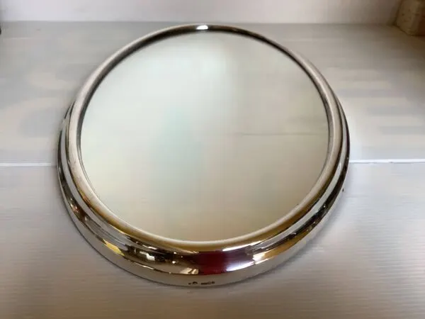 Illustration numéro 3 du produit Surtout de table miroir centre de table métal argenté Sivar
