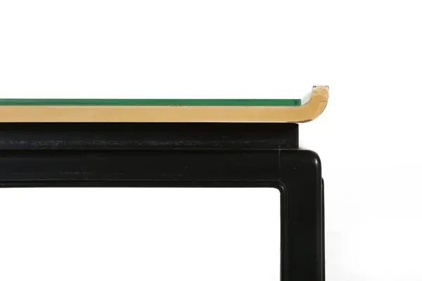 Illustration numéro 3 du produit Table basse peinte vintage belge par De Coene Frères, années 1950.