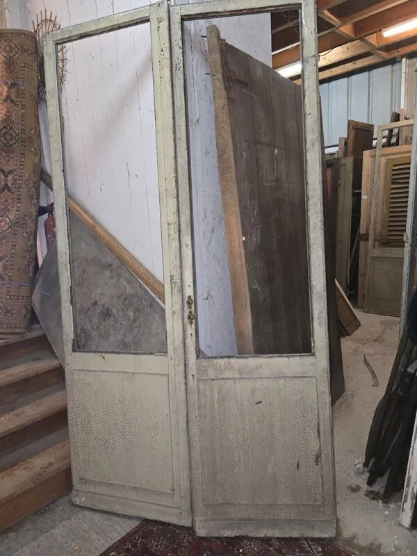 Illustration numéro 3 du produit Portes vitrées en sapin