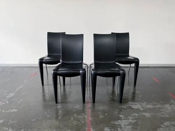Illustration numéro 3 du produit Chaise vintage Louis 20 par Philippe Starck pour Vitra, années 1990, ensemble de 4