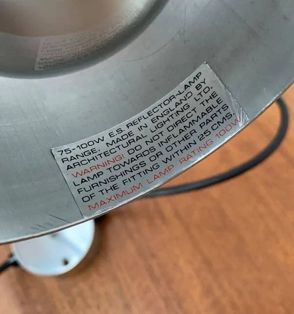 Illustration numéro 3 du produit Lustres doubles minimalistes FA2 du milieu du siècle par Peter Nelson pour Architectural Lighting Company, Angleterre, années 1960, lot de 2