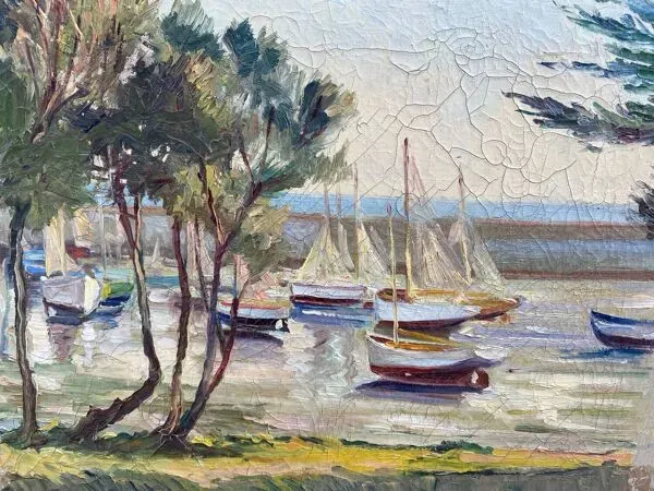 Illustration numéro 3 du produit Port de bateaux à voile