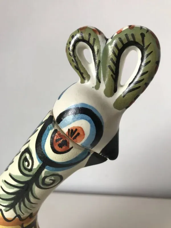 Illustration numéro 3 du produit Bouteille céramique zoomorphe, Kéraluc, Georges Allier, années 50