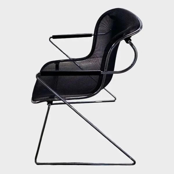 Illustration numéro 3 du produit Chaise Charles Pollok – Édition SAMP  – Circa 1980