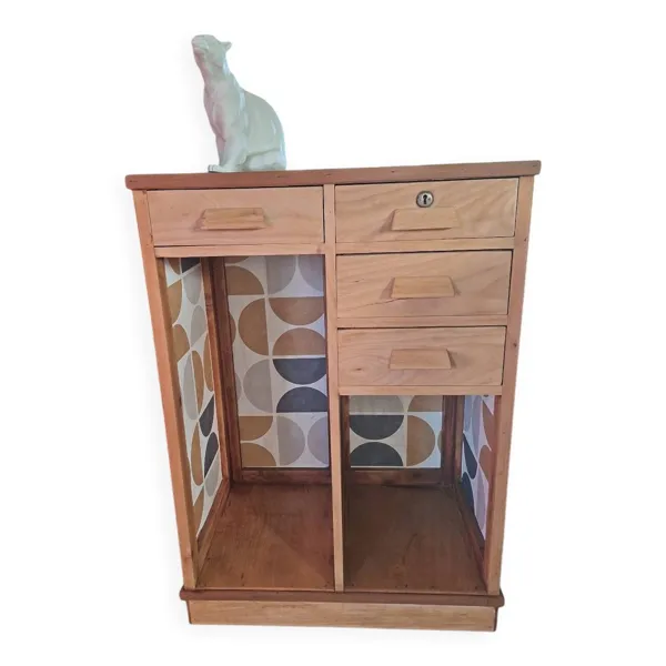 Illustration numéro 3 du produit Meuble de métier comptoir coiffeur