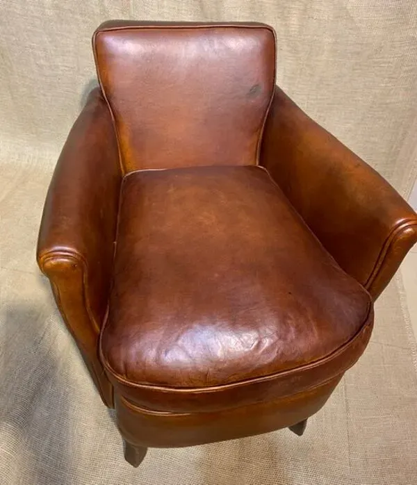 Illustration numéro 3 du produit Fauteuil club sous marinier