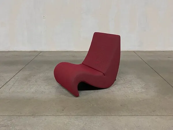 Illustration numéro 3 du produit Chaise lounge Amoebe par Verner Panton pour Vitra, années 2000.
