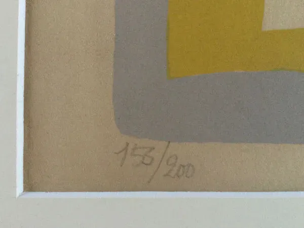 Illustration numéro 3 du produit La plage,1954.lithographie originale de léon gischia ( 1903-1991).