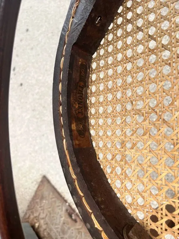 Illustration numéro 3 du produit Chaise  GEBRUDER THONET modèle 17 fin 19eme