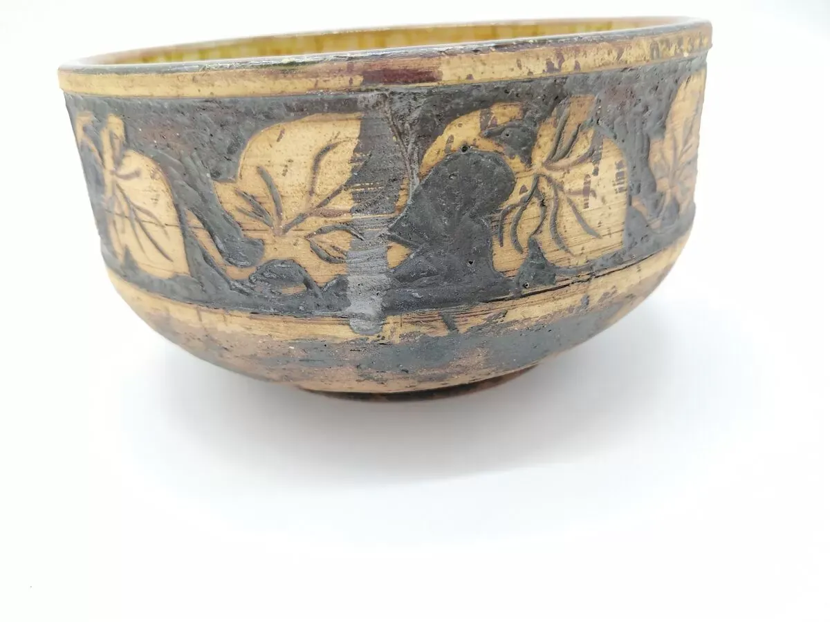 Illustration numéro 3 du produit Coupe en grès suédois de la manufacture szilasi wisby keramik