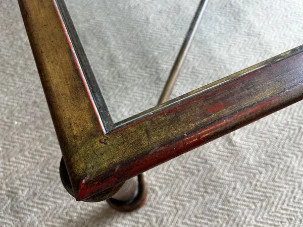 Illustration numéro 3 du produit Table basse XL en laiton, Italie, années 1970, par Giovanni Banci pour Hermès