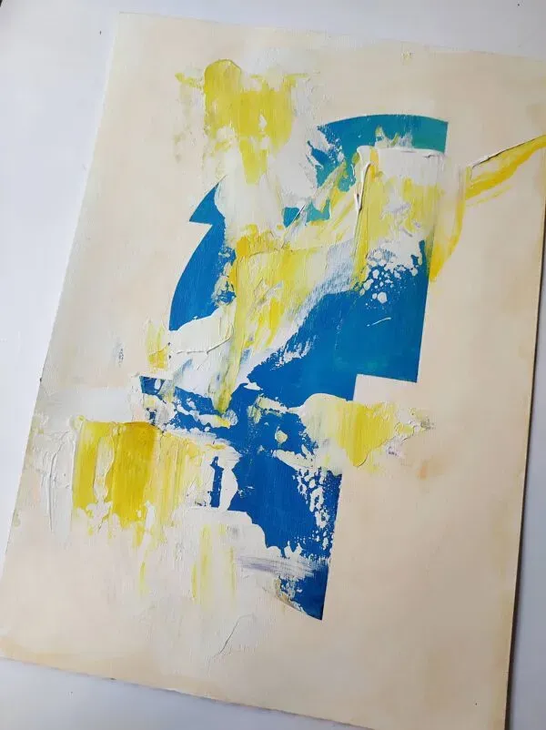 Illustration numéro 3 du produit Peinture unique et original abstrait