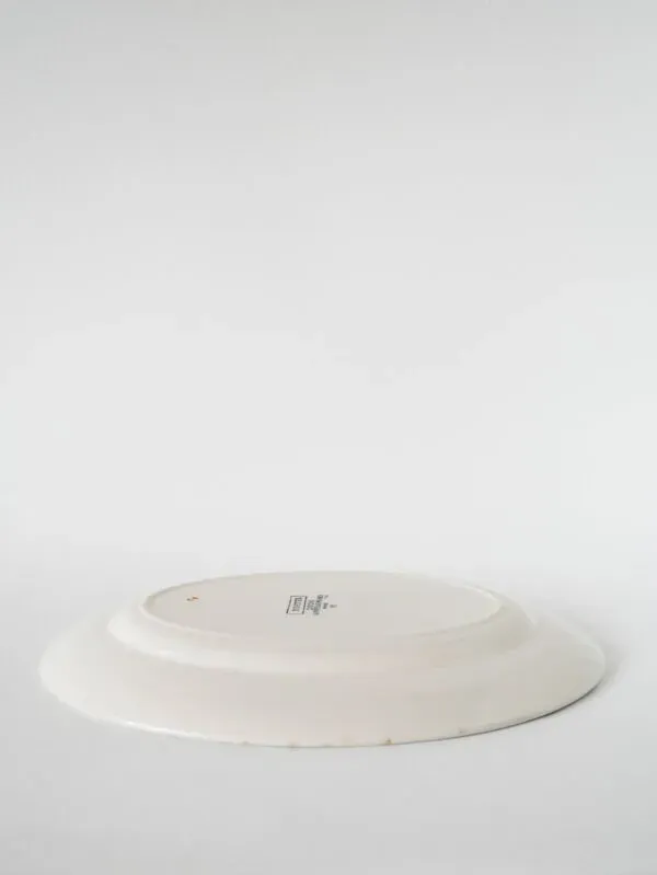 Illustration numéro 3 du produit Plat oval Digoin Sarreguemines, modèle Ninette, 1950