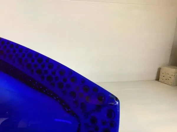 Illustration numéro 3 du produit Grand vide poche bleu cobalt