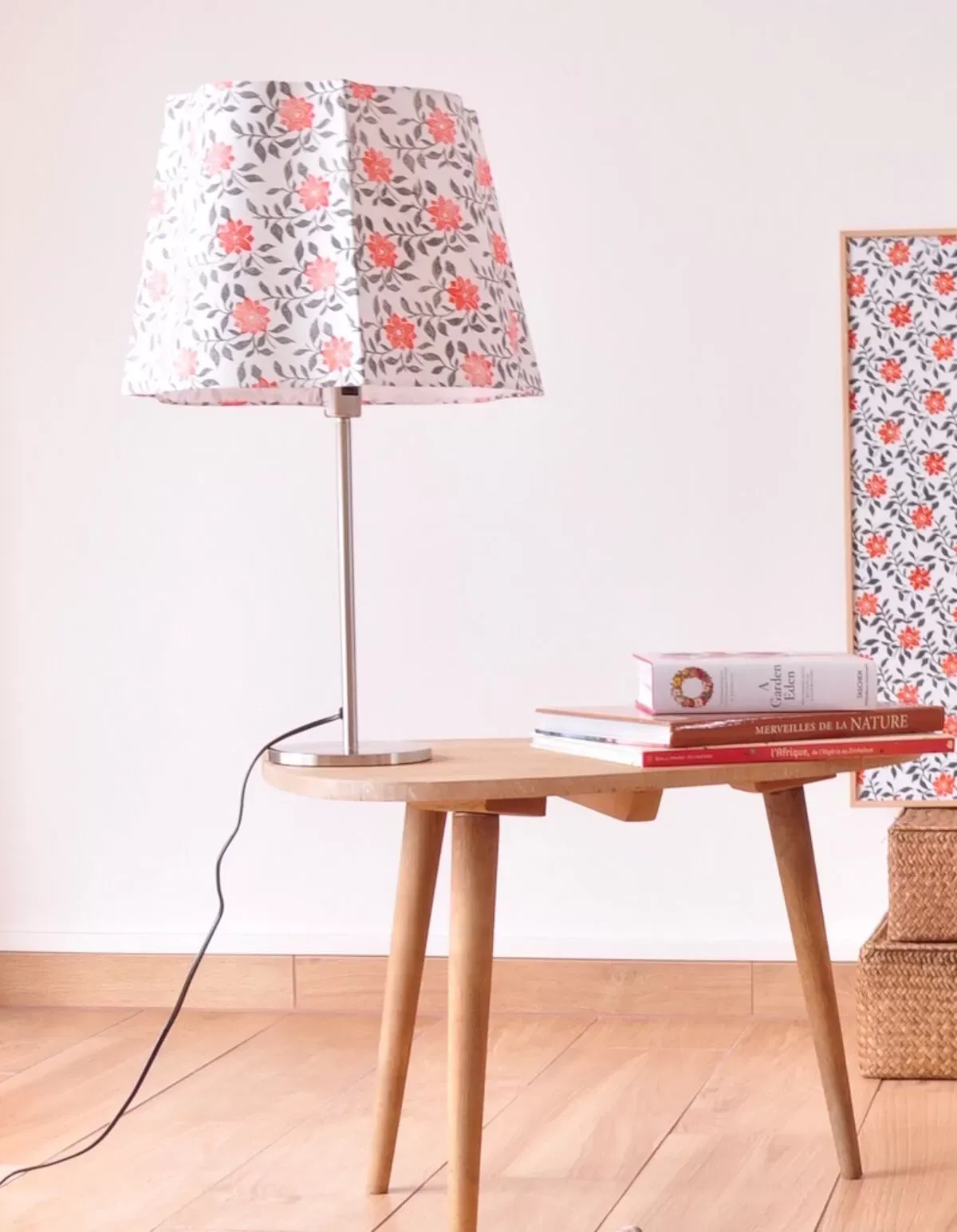 Illustration numéro 3 du produit Abat-jour carré alsacien