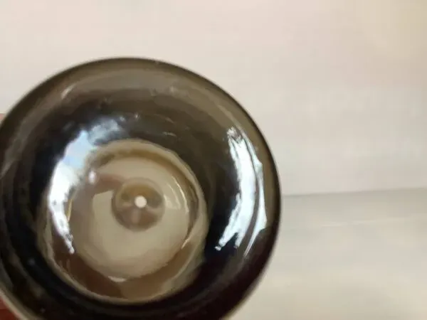 Illustration numéro 3 du produit Six vases soliflores bulles style Kosta Boda