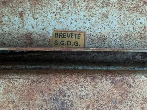 Illustration numéro 3 du produit Ensemble de 5 chaises métalliques pliantes