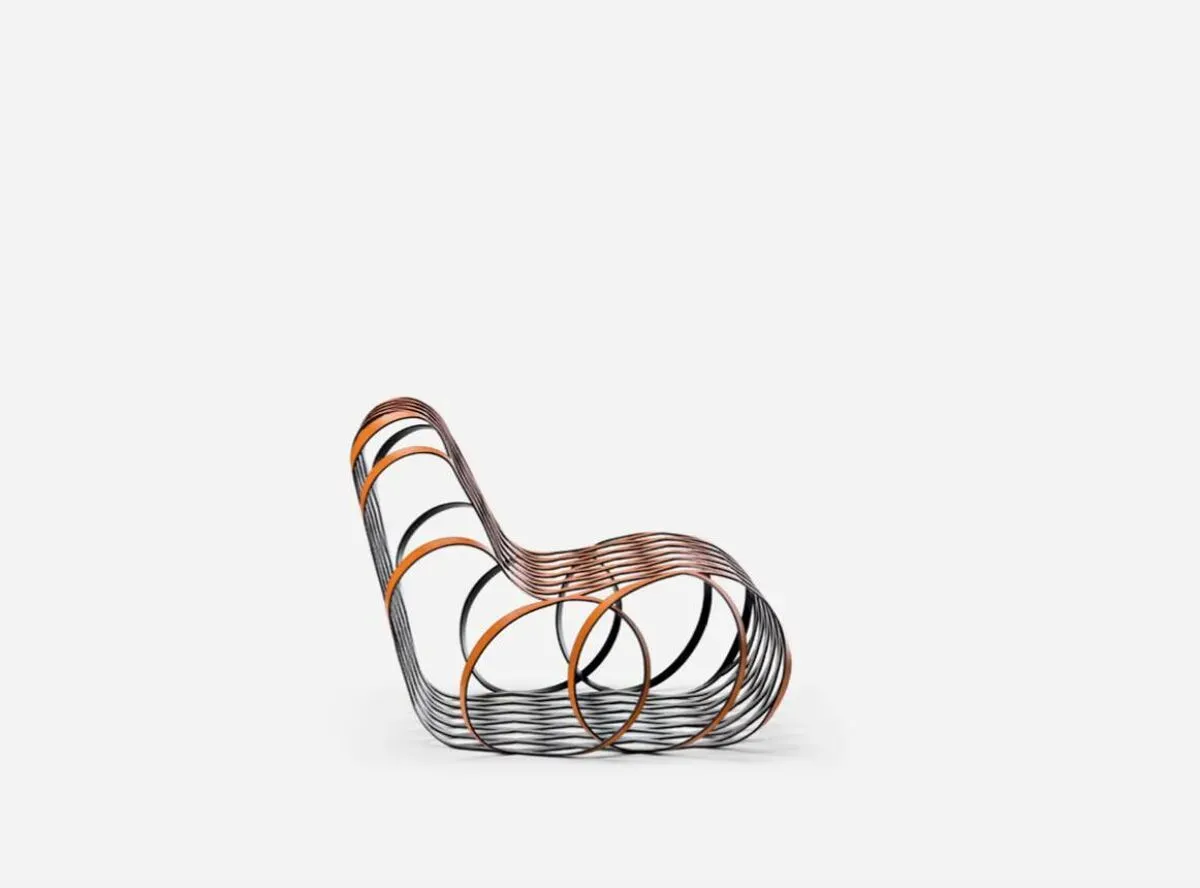 Illustration numéro 3 du produit Fauteuil design réelle pièce d'art