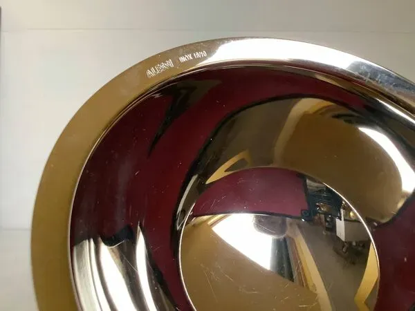 Illustration numéro 3 du produit Vide poche Alessi bleu cobalt 2002