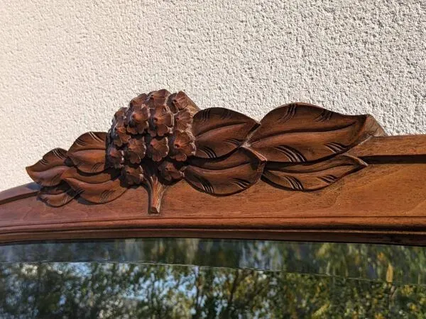 Illustration numéro 3 du produit Grand Miroir 187cm Art Nouveau, École de Nancy, Dans le goût Majorelle