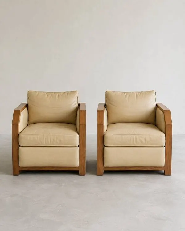 Illustration numéro 3 du produit Fauteuil club Hugues Chevalier
