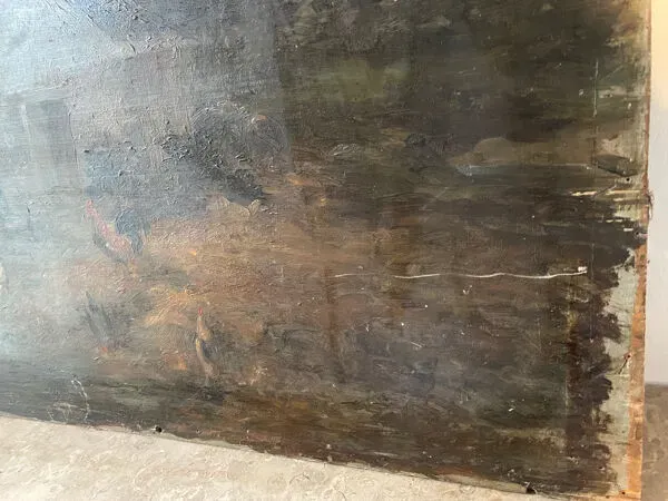 Illustration numéro 3 du produit Nature morte et poules école XIXeme