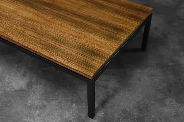 Illustration numéro 3 du produit Vintage Mid-Century Danish Modern Brown Teak Low Coffee Table, 1960s