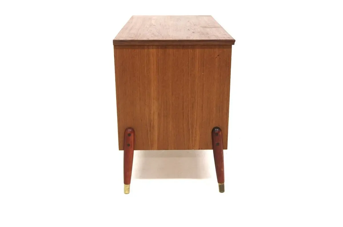 Illustration numéro 3 du produit Commode scandinave en teck, Bröderna Gustavssons, Markaryd, Suède, 1960