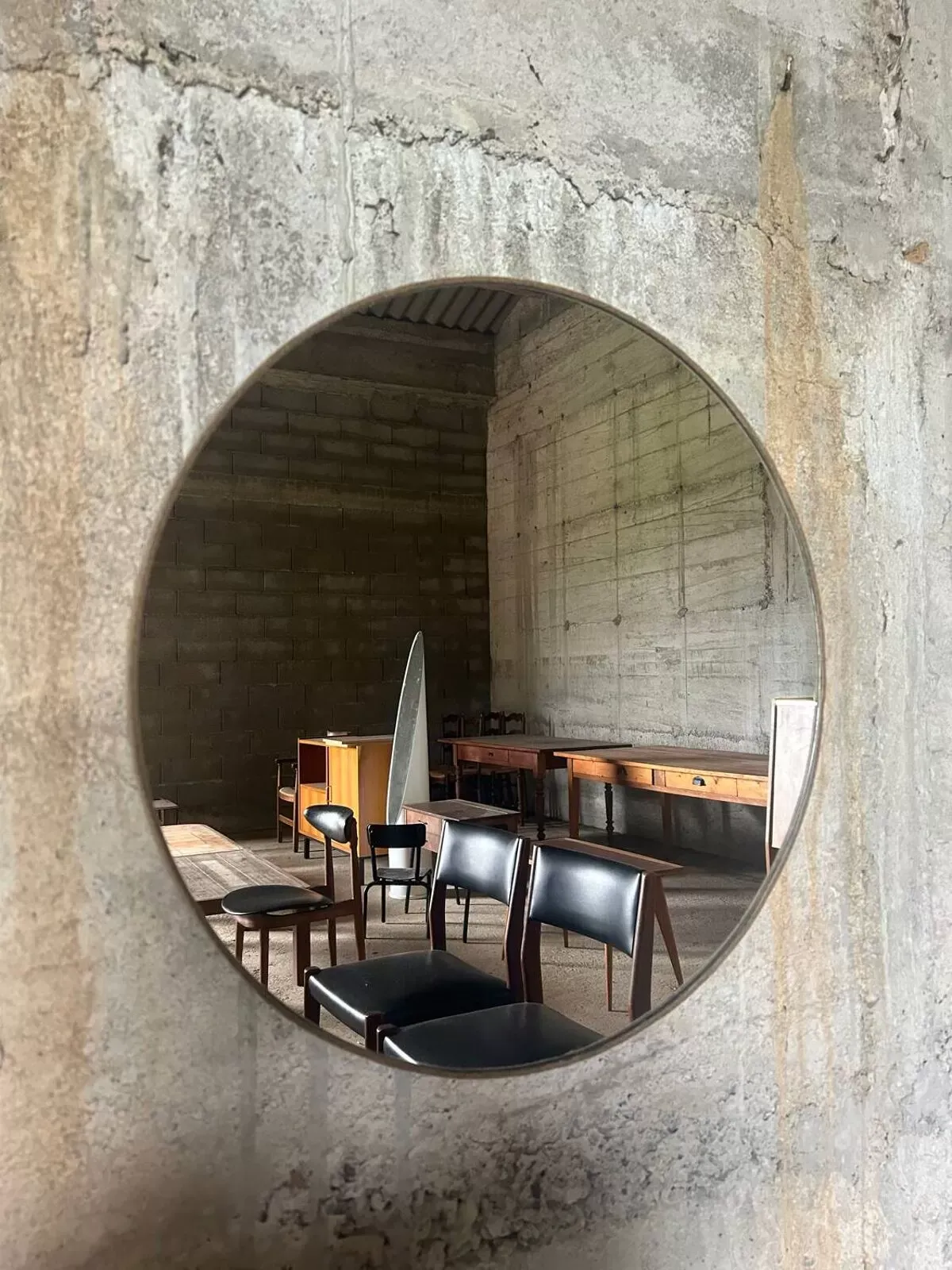 Illustration numéro 3 du produit Miroir feutre de laine