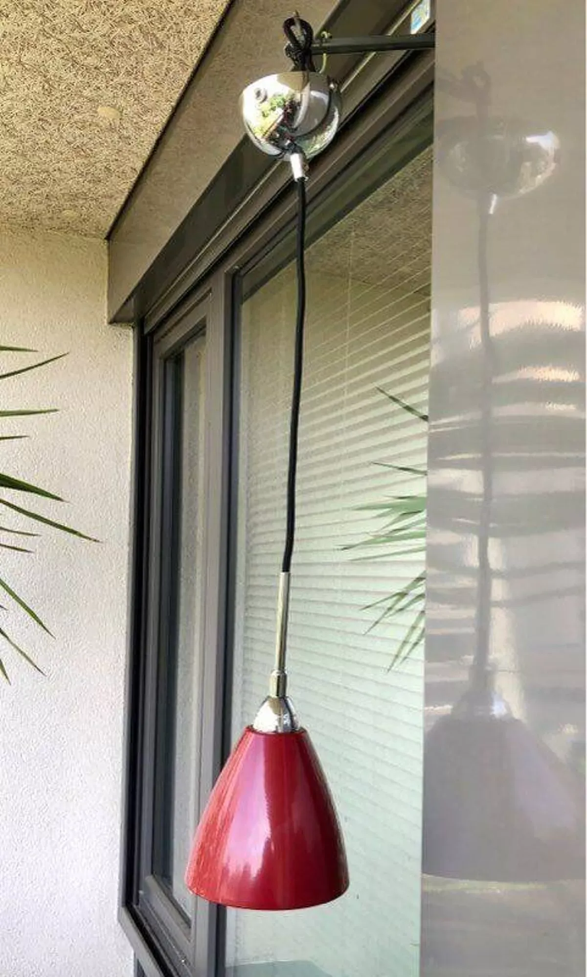 Illustration numéro 3 du produit Suspension métal laqué long câble