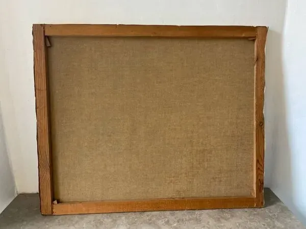 Illustration numéro 3 du produit Paysage d’hiver signé de 1971