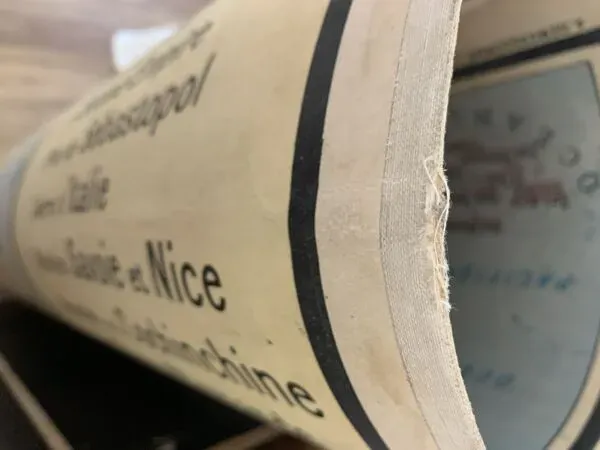 Illustration numéro 3 du produit Ancienne carte géographique et historique « La France de 1815 à 1914 » n°63 par Briard