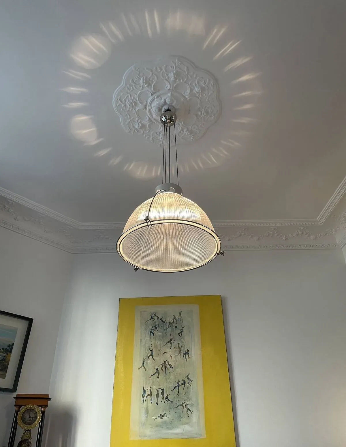 Illustration numéro 3 du produit Grande suspension holophane hauteur ajustable diamètre 48 cm série disponible