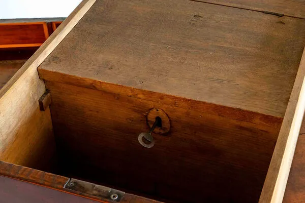 Illustration numéro 3 du produit Grand bureau à cylindre, Directoire